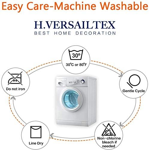 H.VERSAILTEX Velvet Stretch Couch Cushion Cover Plush Cushion Slipcover for Chair Cushion Furniture Protector Seat Cushion Sofa Cover (1 Piece Armchair Cushion Covers, Deep Teal)