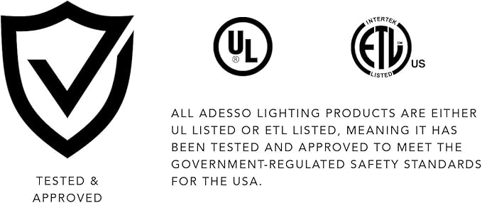 Adesso 3-Piece Lamp Set: Two Table Lamps & One Floor Lamp – Bronze Finished Base, Dark Herringbone Shade, Stylish and Cohesive Lighting for Any Space