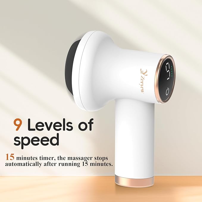 Cordless Cellulite Massager, Handheld & Mini Lymphatic Drainage Massager, Massage Stomach Belly Arms Legs, Body Sculpting Machine for Women Female at Home -1.1lb Weight