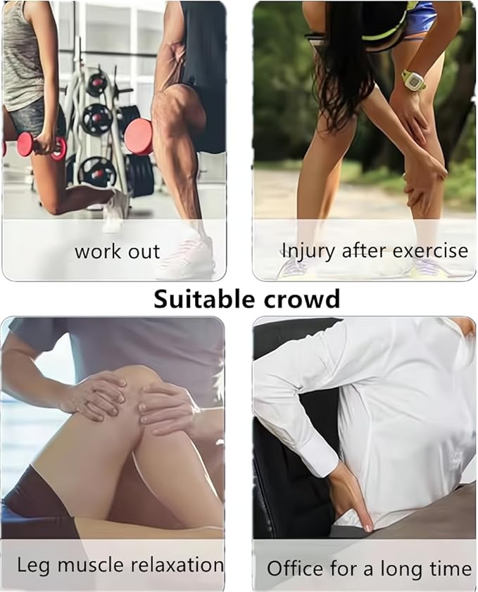 Gua Sha Massage Tools,Fascia Blaster Lymphatic Drainage Massager Stick, Cellulite Massager Muscle Roller Scraper Tool (Medium)