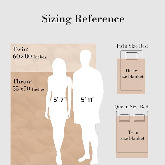 Amélie Home Faux Fur Throw Blanket for Couch, Cozy Fuzzy Fluffy Fur Luxurious Soft Striped Plush Gift Blankets for Family Sofa Chair Bed Living Room Bedroom, 55"x70", Tie-dye Khaki