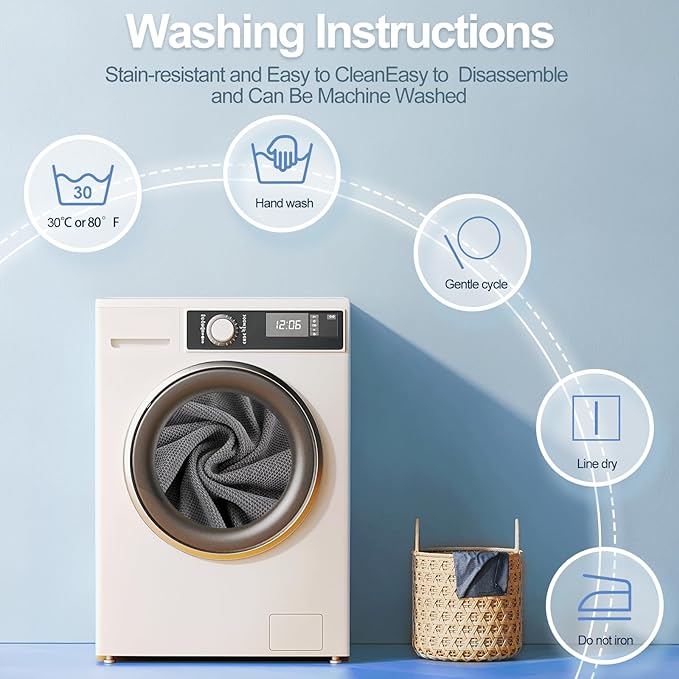 Couch Cushion Covers for L Shaped Sectional Sofa – Softer Chenille Sofa Covers Washable, Non-Slip Stretch Couch Covers & Individual Seat Cushion Slipcovers (2 Piece, Dark Grey)