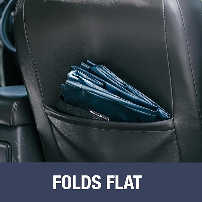 CleverMade Under Bed Storage Bag - Collapsible Storage for Shoes and Clothes Easy Use - Heavy Duty Utility Bag Home