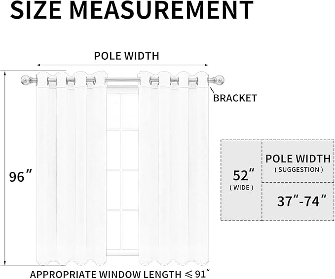 Easy-Going Blackout Curtains for Bedroom, Solid Thermal Insulated Grommet and Noise Reduction Window Drapes, Room Darkening Curtains for Living Room, 2 Panels (52x96 in,Peacock Blue)