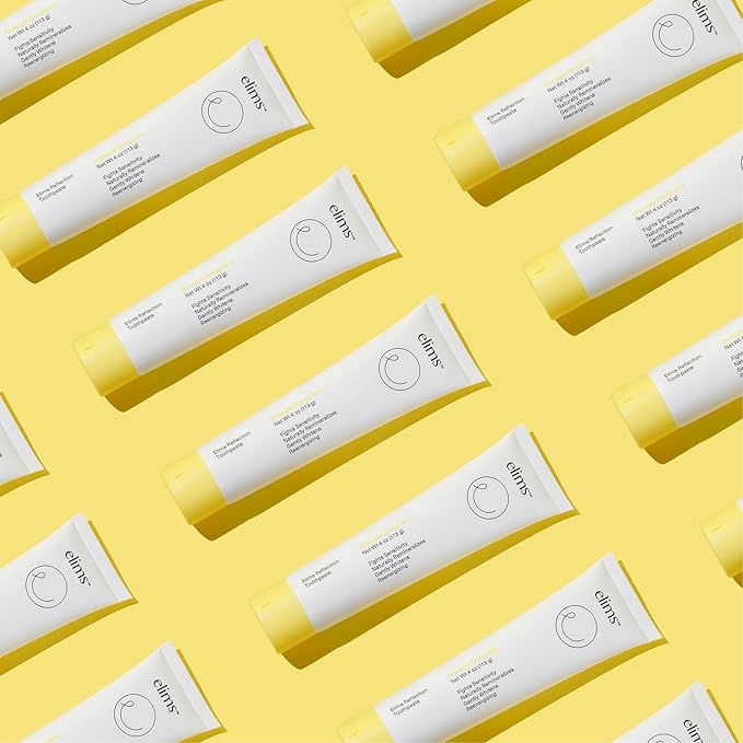 ELIMS Nano Hydroxyapatite Fluoride Free Toothpaste - Xylitol Remineralizing Toothpaste for Whitening Sensitive Teeth - SLS Free Orange Pineapple Mint Flavor for Adults & Kids 4oz