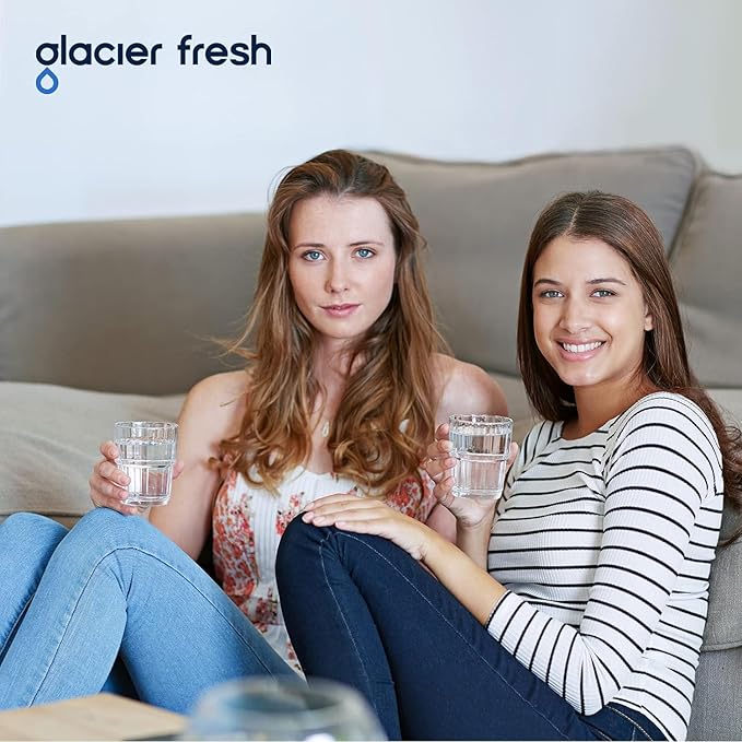 GLACIER FRESH Fluoride Filters, Replacement for Berkey® PF-2® Fluoride Filters and Berkey® Gravity Filtration System, 6 Pack