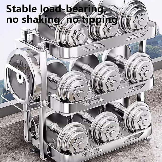 Dish Drying Rack with Drain Board - Rustproof Stainless Steel Dish Rack with Utensil Holder,Dish Racks for Kitchen Counter Over Sink,Over-Sink Drying Rack(Countertop,Third Floor)