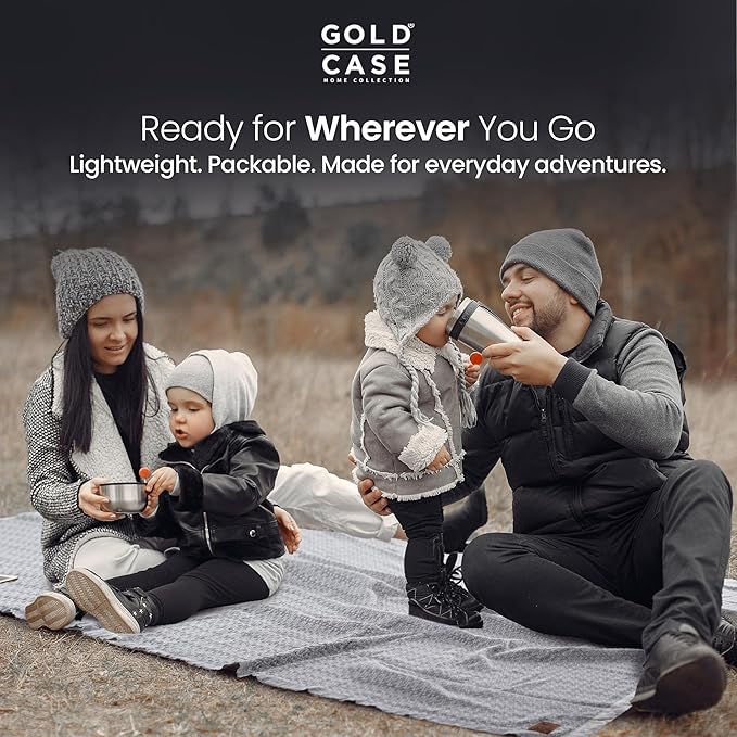 Gold Case Throw Blanket for Couch – 100% Recycled Turkish Cotton Blankets & Throws – Elegant Decorative Throw Blankets for Living Room Sofa – Woven Throws for Couch – Retro Black – 50x60