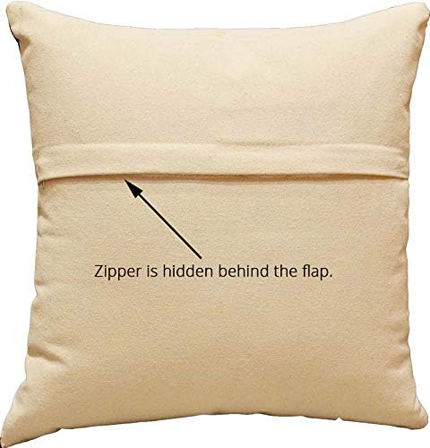 Decorative Pillow Cover Tree of Life Yellow Gold Pillows Botanical Yellows Throw Pillowcase for Couch | Mid Century Pillows for Sofa | Hand Embroidered Cushions Wool 18x18