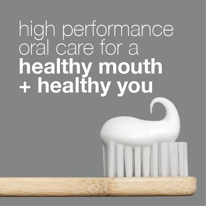 Davids Fluoride Free Toothpaste, Teeth Whitening, Antiplaque, SLS (Sulfate) Free, Promotes Enamel Health, Mouth & Gum Detox, EWG Verified, Peppermint, 5.25oz