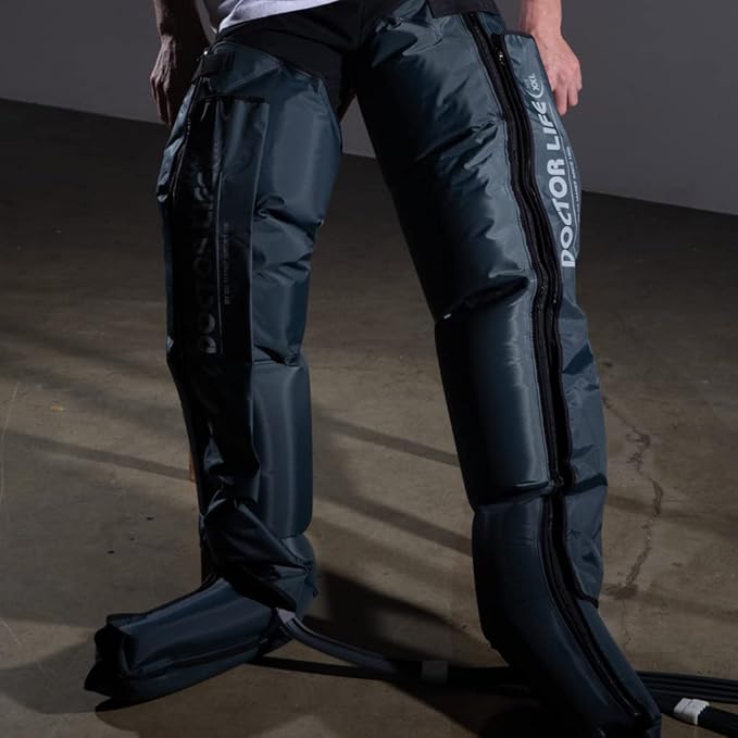 DOCTOR LIFE LX9max - Sequential Air Compression Recovery System : Device + Legs (L) + Carry Bag, FSA-HSA Approved
