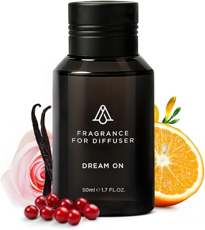 Aromaplan Hotel Scents Dream On,1.7 Fl Oz (50 ml)-Home Luxury Aroma & Hotel Fragrance Essential Oil- Hotel Essential Oil for Aromatherapy- USA Made, Bolder Aroma & Longer Lasting