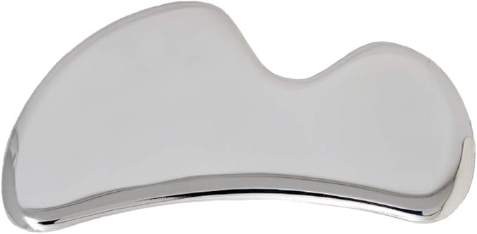 Gua sha Tool gua sha Stainless Steel iastm Tool Gussha Massage Tool Muscle Scraping Tool for Soft Tissue Therapy and Reduce Arms,Back, Legs, Neck Muscle Pain(DS)…