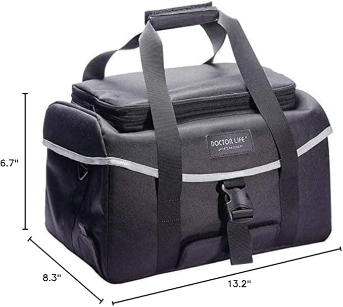 DOCTOR LIFE LX9max Full Body (C) - Sequential Air Compression Recovery System : Device + Legs (XL) + Arm + Centerbody + Bag (FSA-HSA Approved)