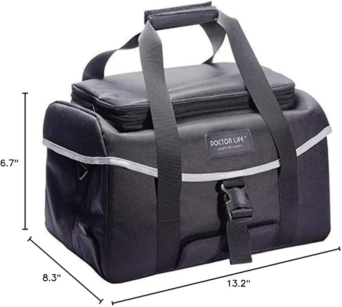 DOCTOR LIFE LX9max Full Body (A) - Sequential Air Compression Recovery System : Device + Legs (L) + Arm + Waist + Bag (FSA-HSA Approved)