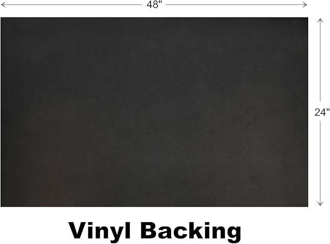 Calloway Mills 152962448 Black Border 24" x 48" Monogram Doormat (Letter L)