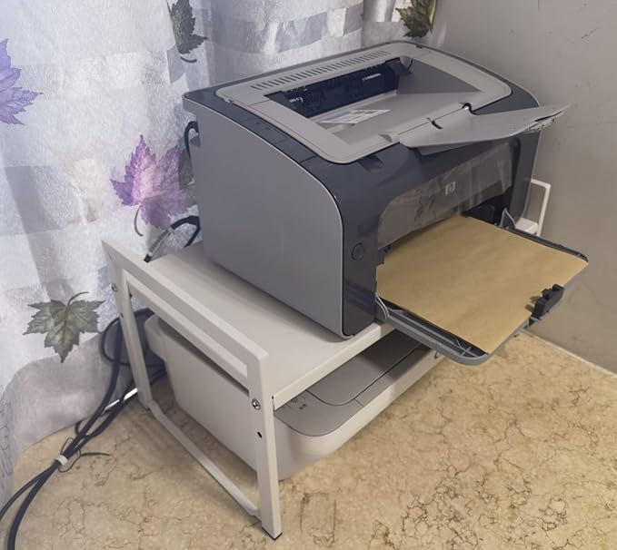 Expandable Cabinet Shelf Organizer 16-26" L Stackable Kitchen Counter Shelf Rack Stand Sink Riser Countertop Storage White (Wide 10.6”D)