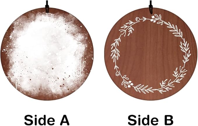 ASTARIN Wedding Wind Chimes for Outside, Custom Photo Personalized Wind Bells, Memorial Gifts for Anniversary, Celebration, Metal Wind Chime Gift in Garden, Patio, Porch, 36'' (Wedding-1)