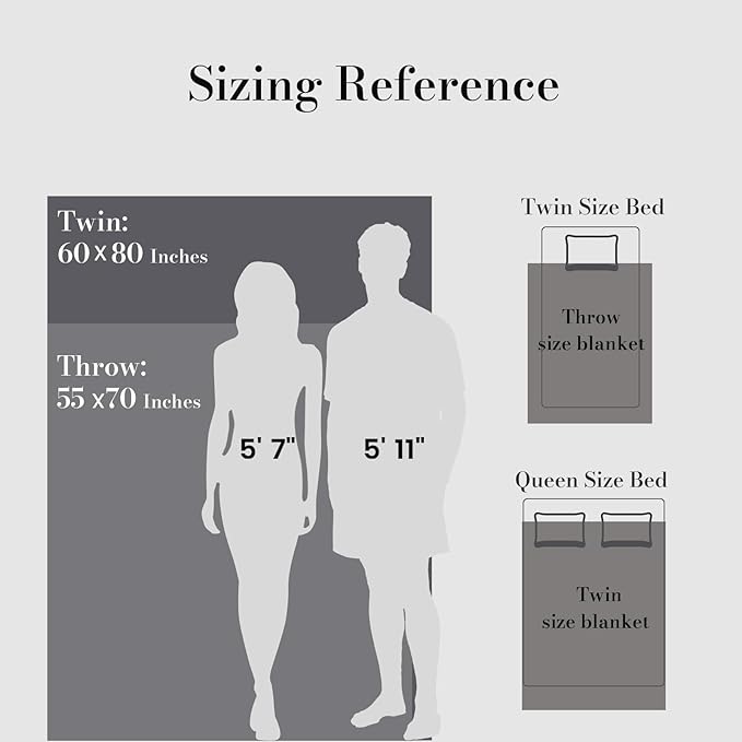 Amélie Home Faux Fur Throw Blanket for Couch, Ultra Cozy Fuzzy Fluffy Fur Luxurious Soft Striped Plush Gift Blankets for Family Sofa Chair Bed Living Room Bedroom, 60"x80", Ionic Wolf Gray