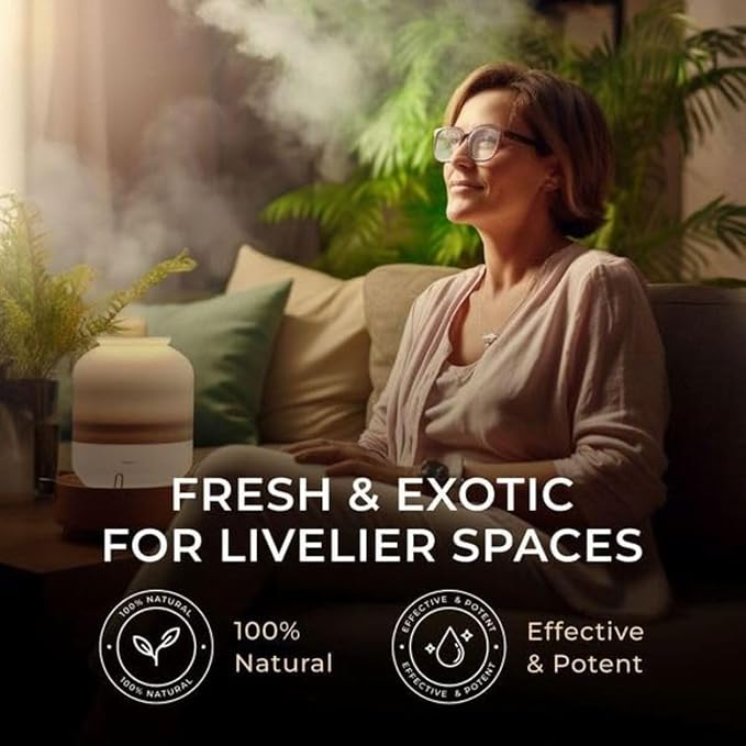 Gya Labs Lemongrass Essential Oil for Diffuser - 0.34 Fl Oz - 100% Pure Natural - Lemongrass Oil for Hair, Skin, Herbaceous, Candle Making Scent