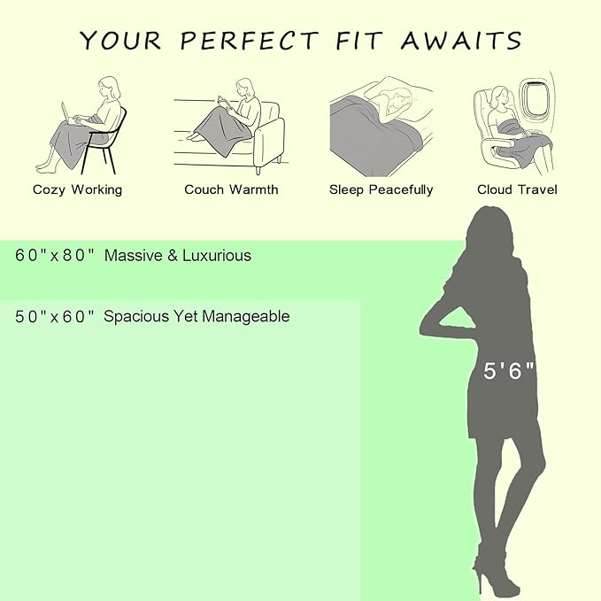 CozeCube Check Knit Throw Blanket, Steel Blue Checkered Throw for Couch, Decorative Christmas Soft Cozy Warm Knitted Blanket for Bed Sofa Living Room, 50"X60"