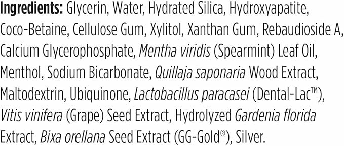 Designs for Health Periobiotic Silver Hydroxyapatite Toothpaste - Fluoride Free Toothpaste with Oral Probiotics with Whitening Hydroxyapatite - Supports Gum Health & Remineralization (4oz Mint)