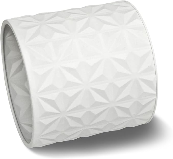 ARNIS Modern Planter Pots, Set of 2 Large Planters with Stand, Decorative Planters, Metal Pots with Drainage Holes for Living Room, Office, Garden or Balcony, 10.5 &12.25 Inch, Matte White