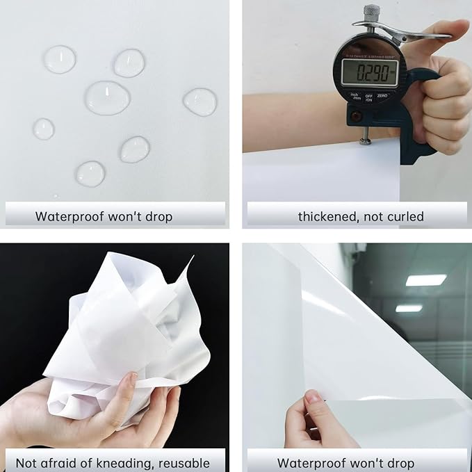 Frosted Glass Window Privacy Film Decorative, Bathroom Privacy Film for Glass Windows Cover, Static Cling, Removable, Reusable, Anti-UV, Anti-Glare, Heat Blocking,Gray,29.6X196.9Inch