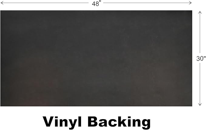 Calloway Mills 152963048T Black Border 30" x 48" Monogram Doormat Letter (T)