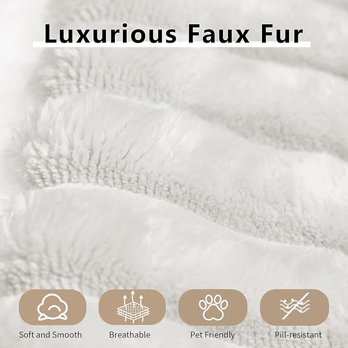 118" Cloud Couch Oversized Modular Sectional Sofa for Living Room,Modern Sofa with Deep Seat，6 Seater Boneless Couch,Comfy Upholstered Corduroy Couches for Apartment, Studio, Office,Bedroom，White