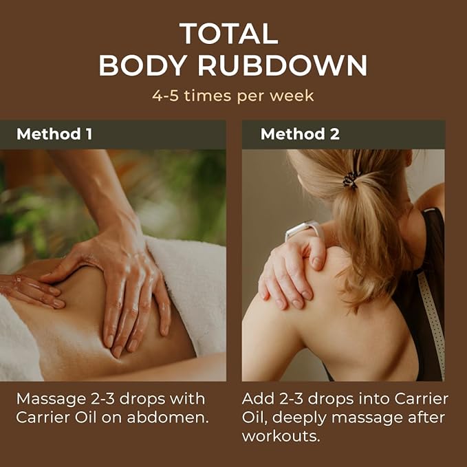 Gya Labs Ginger Essential Oil - 0.34 Fl Oz - Ginger Oil for Massage, Diffuser, Hair, Skin, Body & Candle Making Scent