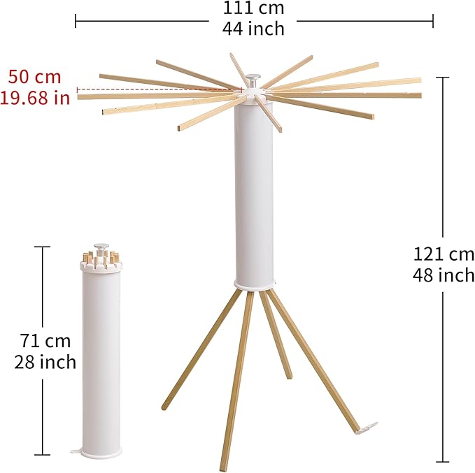 Clothes Drying Rack 4 Legs,Laundry Hanger Dryer Rack,Portable Drying Rack,Foldable Drying Rack-Drying Rack Clothing Laundry Bedroom Household Wooden-12rods