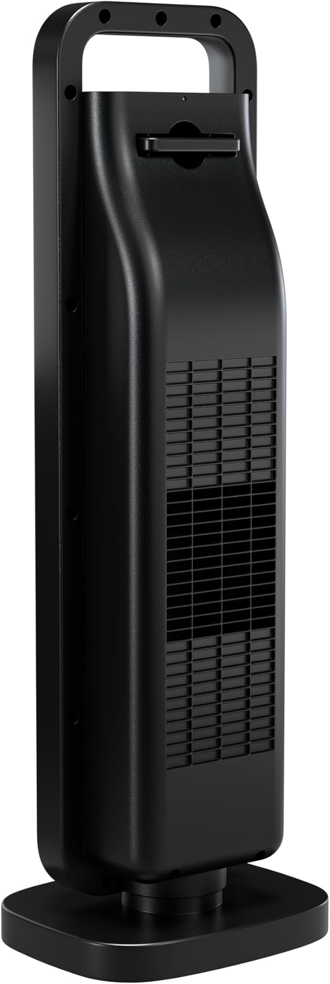 Comfort Zone Oscillating Digital Tower Heater with Remote Control for Indoor Use, Adjustable Thermostat, Timer, Overheat Protection, Tip-Over Switch, Ideal for Home, Bedroom, & Office, HT1206-GRY