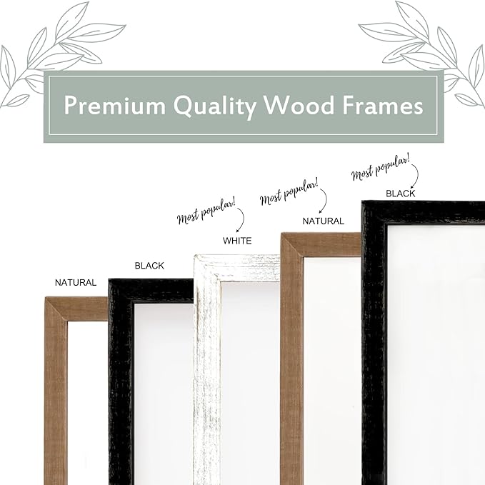 Bless the Food Before Us Wall Decor Art 24"X10" for Dining Room Kitchen Wall Wooden Framed Sign (Black)