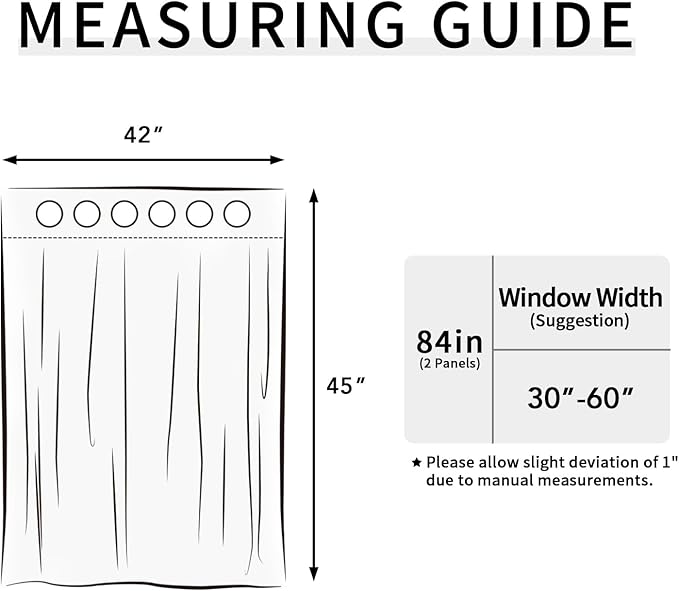 Easy-Going Blackout Curtains for Bedroom, Solid Thermal Insulated Grommet and Noise Reduction Window Drapes, Room Darkening Curtains for Living Room, 2 Panels (42x45 in, Beige)