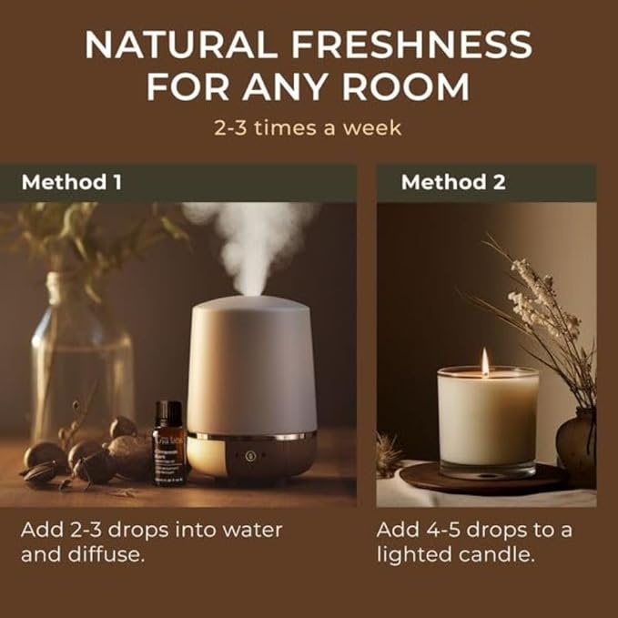 Gya Labs Cypress Essential Oil for Diffuser - 0.34 Fl Oz - 100% Pure Natural Cypress Oil for Aromatherapy & Candle Making Scent