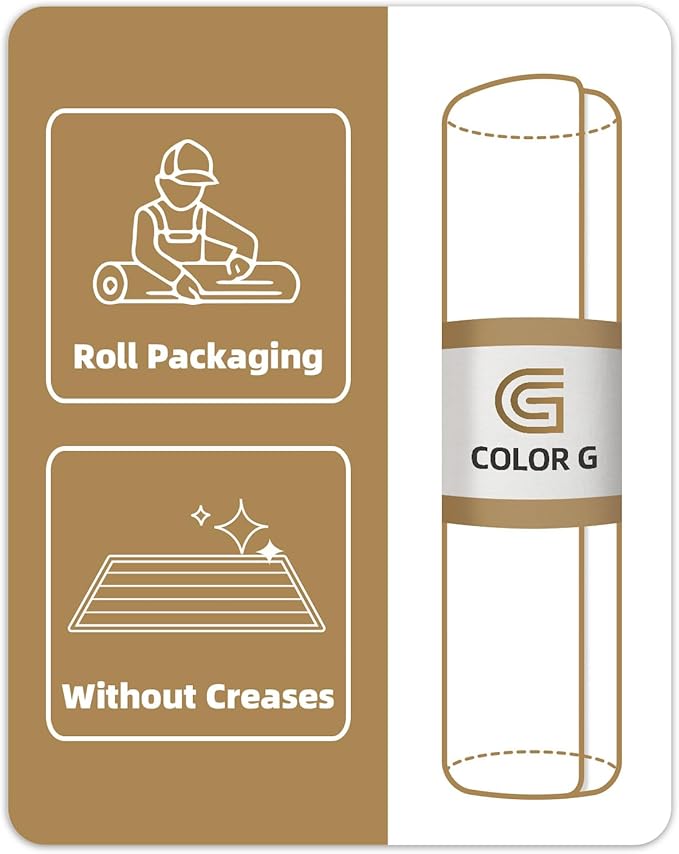 Color&Geometry Front Door Mat Indoor 27"x59", Ultra Non Slip Rubber Backed Dirt Trapper, Low Profile Thin washable, Easy Clean Entry Entryway Rug Door Mat Indoor Entrance, Khaki (Rolled-up NO Creases)