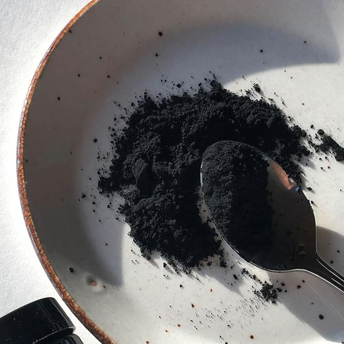 Active Wow Activated Coconut Charcoal Powder - Natural Whitening, Fluoride Free, Sulfate & Paraben Free, Spearmint Toothpaste Powder, 20g