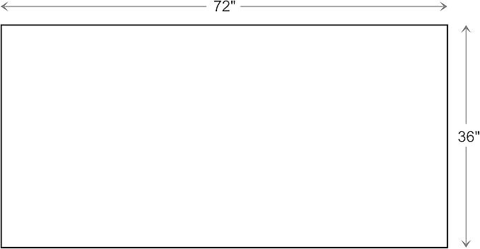 Calloway Mills 152963672 Black Border 36" x 72" Monogram Doormat Letter (K)