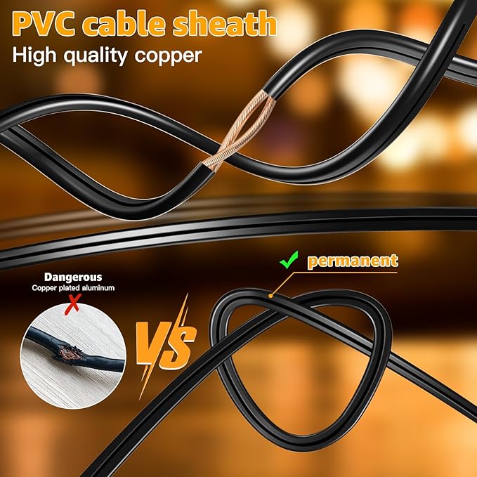 Cccinny Outdoor String Lights 25 FT G40 Globe String Lights with 13 Edison Plastic Bulbs(1 Spare), Waterproof Shatterproof Connectable Hanging Lights for Backyard Porch Balcony Party Xmas Decor