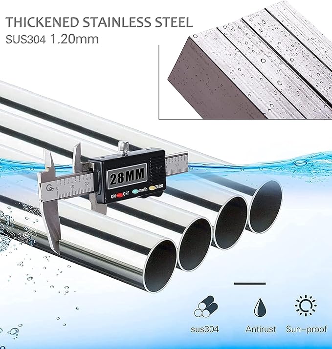 Clothes Drying Rack Folding Indoor Outdoor, Foldable Portable Laundry Drying Rack, Heavy Duty Laundry Hanger Dryer Rack with 20 Hooks (79.55'')