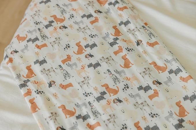 Copper Pearl Jumbo Premium Knit 3 Layer Stretchy Throw Blanket Rufus, Twin