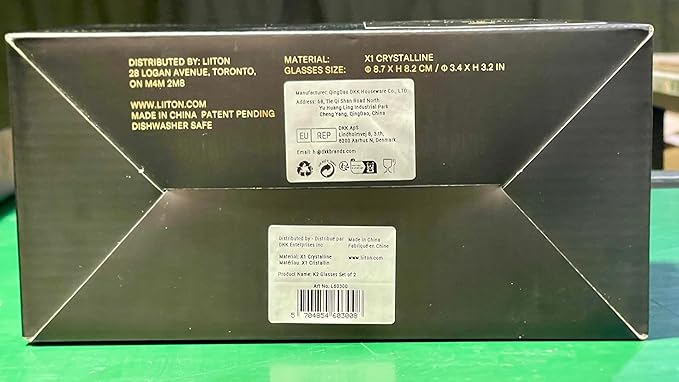 Denali Mountain Heavy Crystal Whiskey Glasses Gift Set of 2, Thick Freezable Bourbon Glass 1lb Each, Premium Whiskey Gifts for Men, Frozen Crystal Chills Cocktails, 10 oz