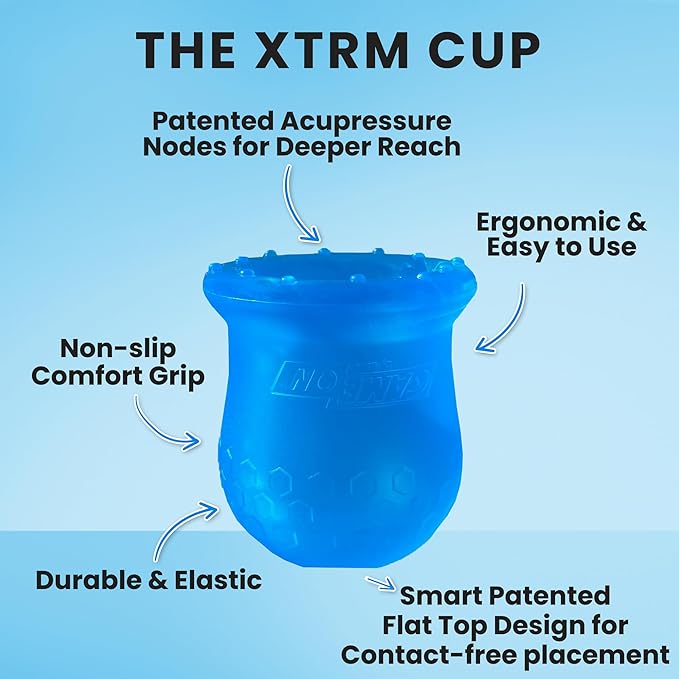 Cupping Therapy Set – Cupping Kit for Massage Therapy – Silicone Cups – Massage Cups – Smart Cupping for Fascia and Myofascial Release (Large, XTRM XNRGY)