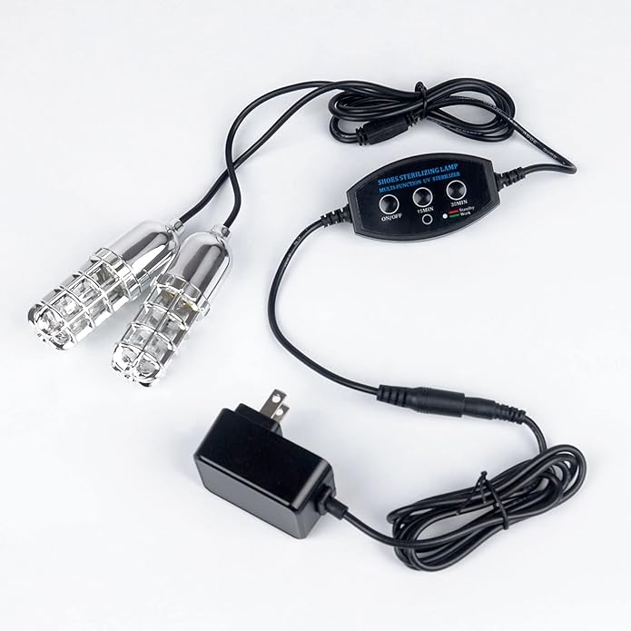 H&B Luxuries Shoe Sanitizer, Boot Dryer for Work Boots with Smart 3-Mode Timer - Shoe Deodorizer, Shoe Dryer for Odor Eliminator & Footwear Hygiene System | Gentle Airflow Tech