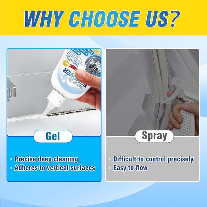 AstraVox Home Remover Gel, Washing Machine Cleaner for Washing Machine Seal, Front Load Washer, Refrigerator Strips, Tile, Home Kitchen Sinks, Toilet, Bathroom