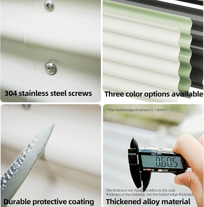 DaisyVibe Raised Garden Bed Kit, Planter Raised Garden Boxes Outdoor, Oval Large Metal Raised Garden Beds for Vegetables Flowers (Grey, 6.5ftx2ftx1ft)