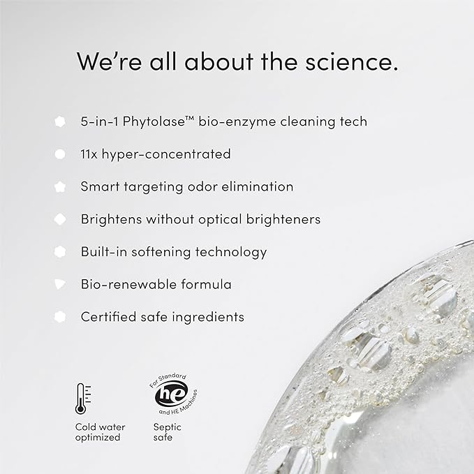 Dirty Labs | Signature Scent | Bio-Liquid Laundry Detergent | 32 Loads (8.6 fl oz) | Hyper-Concentrated | High Efficiency & Standard Machine Washing | Nontoxic, Biodegradable | Stain & Odor Removal