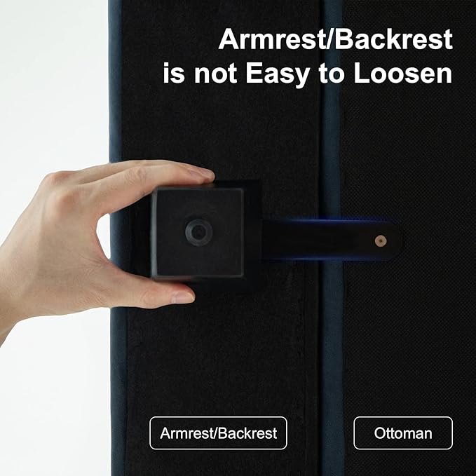 Belffin Modular Reversible Sectional Sofa U Shaped Couch with Storage Seat with Chaise Velvet Blue…