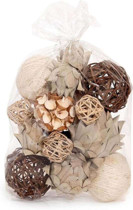 ANDALUCA Decorative Balls Bag Bowl Filler Home Decor (Artichoke)